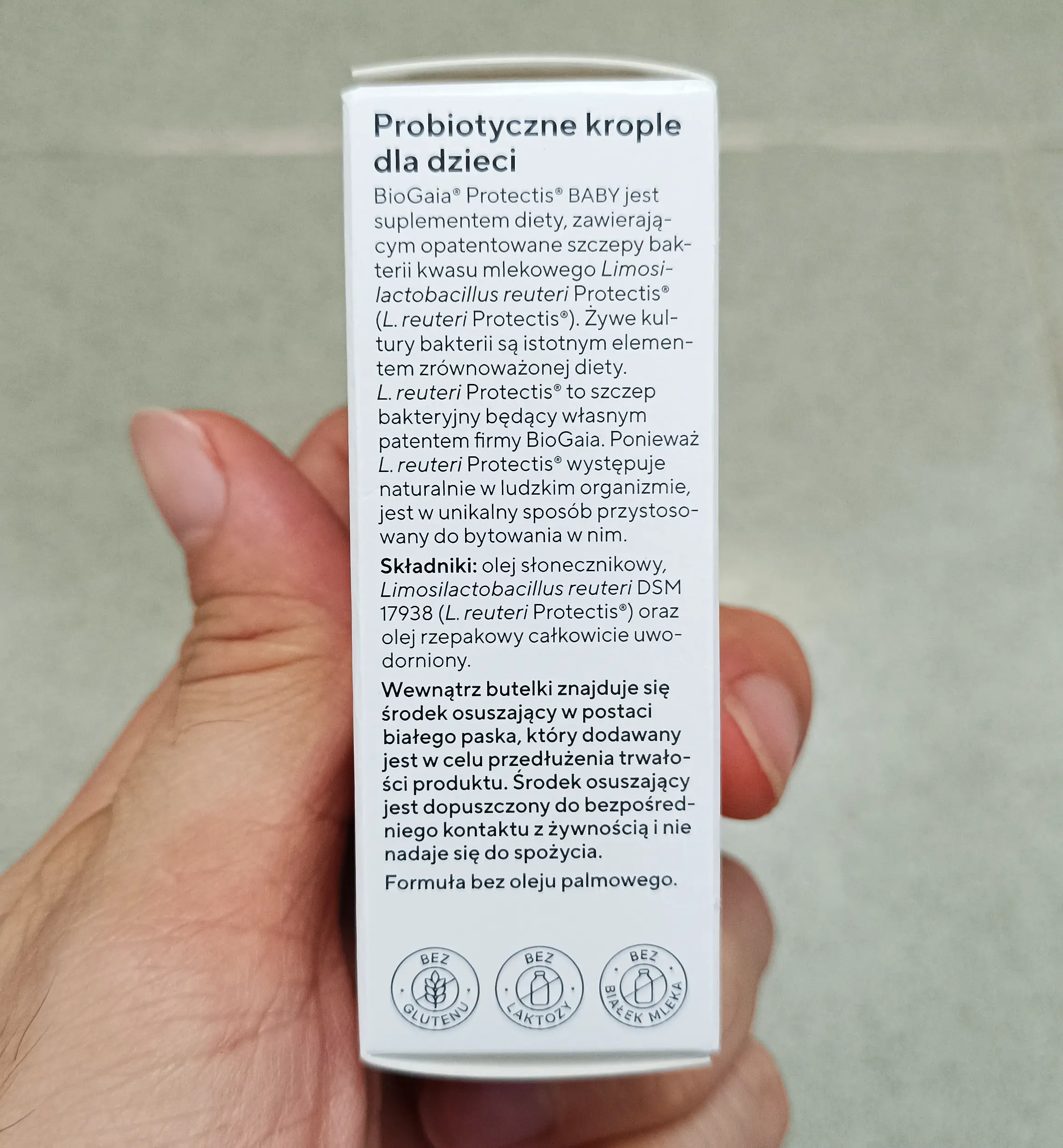 Men vi sinh BioGaia Protectis Baby của Ba Lan 5ml lọ thủy tinh Men vi sinh BioGaia Protectis Baby chai 5ml Ba Lan