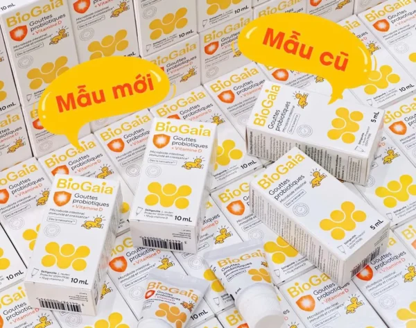 Men vi sinh Biogaia Protectis Pháp dạng tuýp 5ml (mẫu mới)