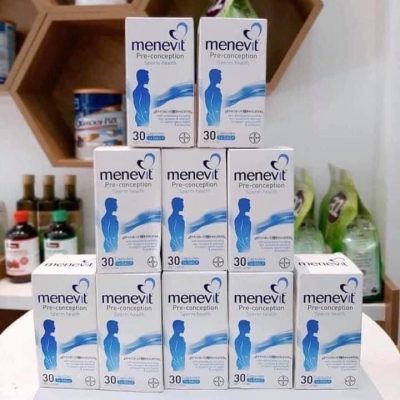 Menevit 30 viên Úc - Cải thiện nâng cao chất lượng tinh trùng nam giới