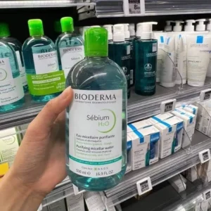 Nước tẩy trang Bioderma Sebium H20 500ml của Pháp Nước tẩy trang Bioderma da dầu 500ml của Pháp