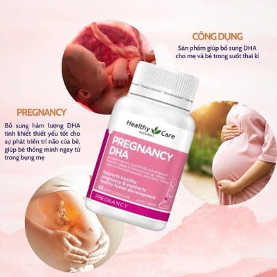 Pregnancy DHA Healthy Care 60 viên của Úc cho bà bầu