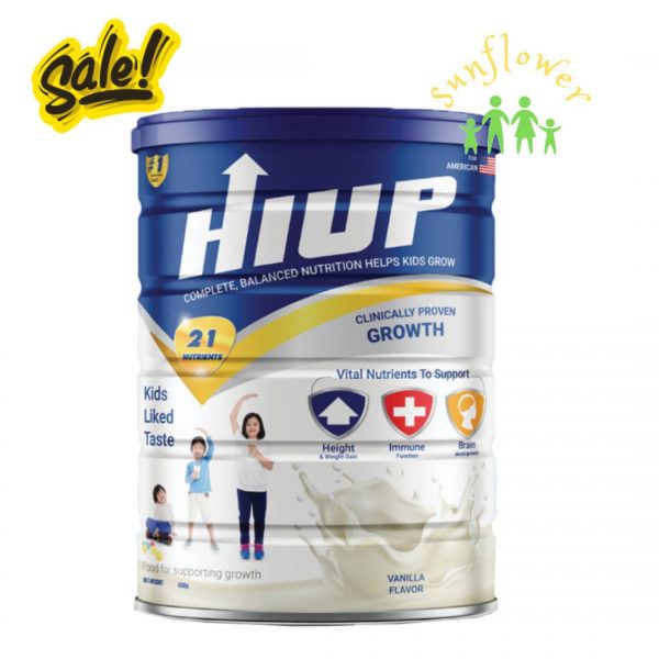 Sữa Hiup 650g tăng chiều cao cho bé 3-15 tuổi