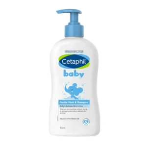 Sữa tắm gội toàn thân Cetaphil Baby Gentle Wash & Shampoo cho bé 400ml