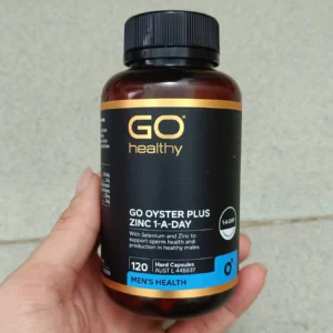 Tinh chất hàu Go Healthy Go Oyster Plus Zinc 120 viên của Úc Tinh Chất Hàu Go Healthy Oyster Plus Zinc Tăng Cường Sinh Lý Nam 120 viên