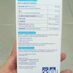 Viên Uống Cho Nam Menevit 30 Viên của Úc