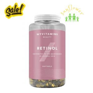 Viên nang mềm Myvitamins Retinol 90 viên - UK