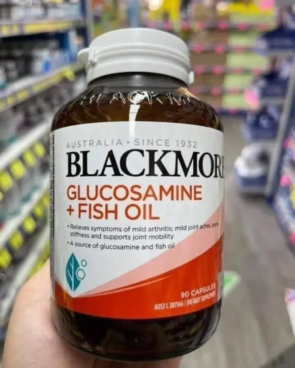 Viên bổ khớp dầu cá Blackmores Glucosamine Fish Oil 90 viên
