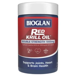 Viên uống Bioglan Red Krill Oil Double Strength 1000mg