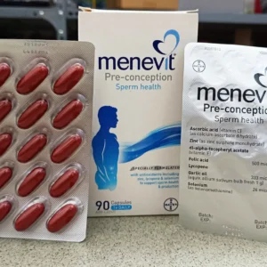 Viên uống Menevit hỗ trợ sinh sản ở nam giới 90 viên Úc