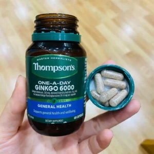 Viên uống bổ não Thompson's Ginkgo 6000mg 60 viên của Úc