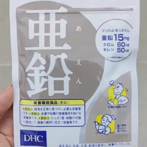 Viên uống kẽm DHC Nhật Bản Zinc 60 viên Viên uống bổ sung kẽm DHC 60 viên của Nhật Bản