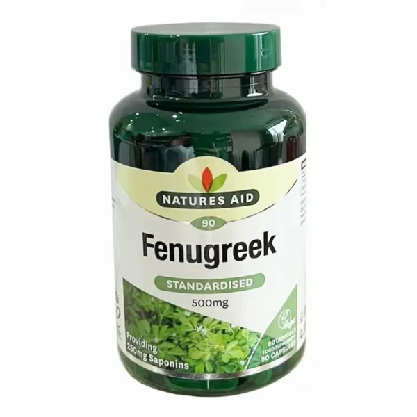 Viên uống lợi sữa Natures Aid Fenugreek 500mg