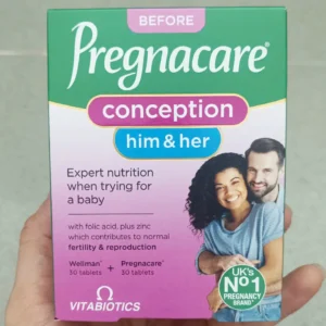 Viên uống tăng khả năng thụ thai Pregnacare Conception Him & Her 60 viên