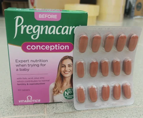 Viên uống tăng thụ thai cho nữ Pregnacare Before Conception 30 viên của Anh