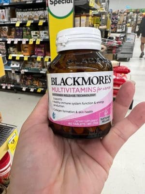 Vitamin tổng hợp cho nữ Blackmores MultiVitamin For Women 60 viên Vitamin Tổng Hợp Cho Nữ Blackmores MultiVitamin For Women 60 viên