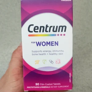 Vitamin tổng hợp Centrum For Women cho nữ dưới 50 tuổi Úc 90 viên