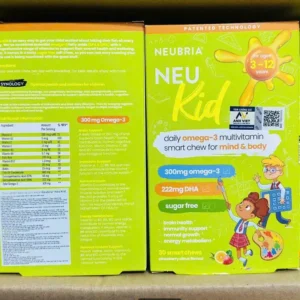 Vitamin tổng hợp cho bé Neu Kid Multivitamin + Omega-3