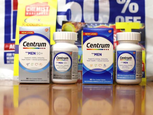 Vitamin tổng hợp cho nam Centrum for Men 90 viên của Úc