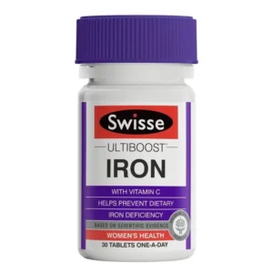 Sắt Swisse Iron 30 viên, Viên uống bổ sung sắt hữu cơ