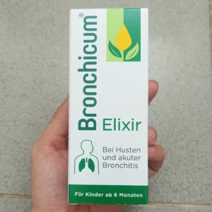Siro Bronchicum Elixir 100ml giảm ho và viêm phế quản của Đức Siro Bronchicum trị ho và viêm phế quản cho trẻ từ 6 tháng - 100ml
