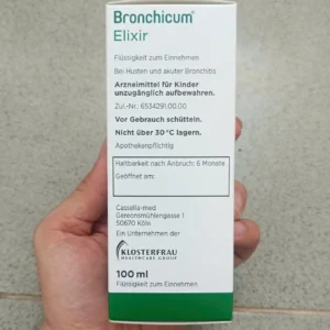Siro Bronchicum Elixir 100ml giảm ho và viêm phế quản của Đức Siro ho Bronchicum Elixir trị ho, long đờm