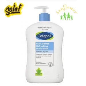 Sữa Tắm Người Lớn Cetaphil Ultra Gentle Refreshing Body Wash 1L