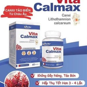 Viên Uống Bổ Sung Canxi Hữu Cơ Tảo Biển Vita Calmax+