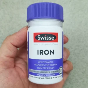 Viên uống bổ sung sắt Swisse Ultiboost Iron 30 viên của Úc