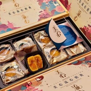 Bánh Trung Thu Trứng Chảy HongKong Lava Maxim 8 bánh