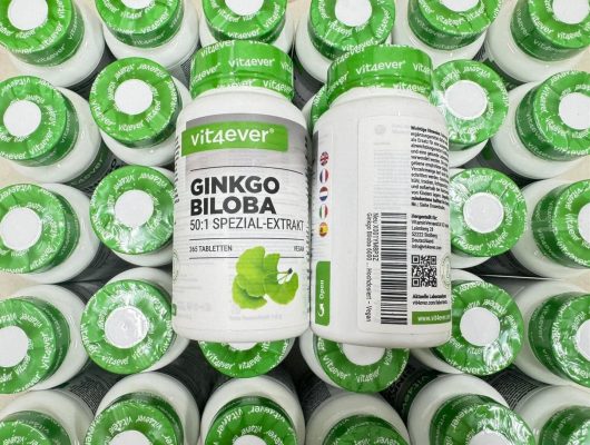 Bổ não Ginkgo Biloba 6000 Vit4ever 365 viên của Đức