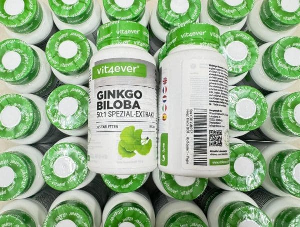 Bổ não Ginkgo Biloba 6000 Vit4ever 365 viên của Đức