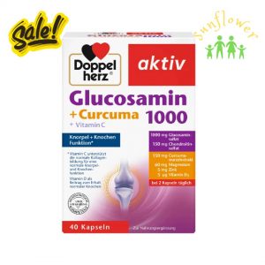 Bổ xương khớp Doppelherz Glucosamin Curcuma 1000 hộp 40 viên của Đức