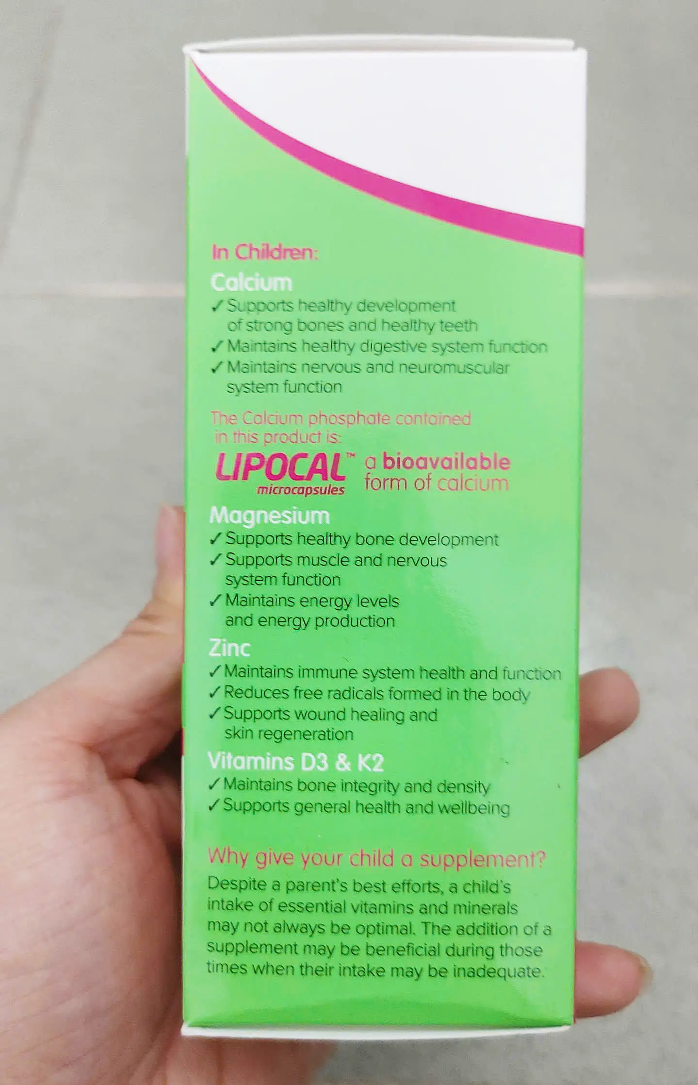 Siro canxi Brauer Kids Calcium with Magnesium & ZinC 200ml của Úc Brauer Kids Liquid Calcium with Magnesium & Zinc
