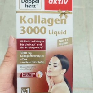 Collagen Doppelherz Kollagen 3000 Liquid hộp 14 gói của Đức Collagen Doppelherz Kollagen 3000 Liquid hộp 14 gói