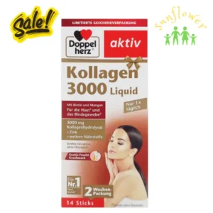 Collagen Doppelherz Kollagen 3000 Liquid hộp 14 gói của Đức