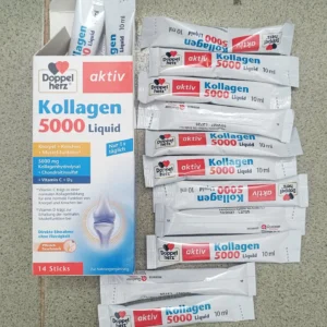 Collagen nước Doppelherz Kollagen 5000 Liquid bổ sụn khớp, 14 gói x 10ml