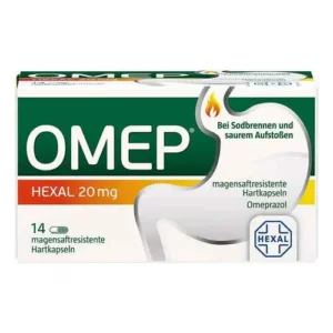 Dạ dày OMEP hexal 20mg hộp 14 viên