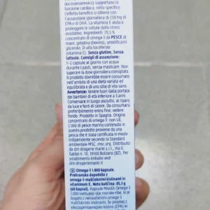 Dầu cá Mivolis Omega-3 1000 mg + vitamin E 60 viên