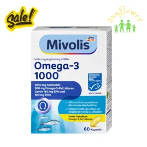 Dầu cá Mivolis Omega 3 1000mg 60 viên của Đức