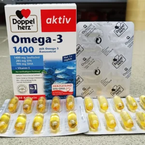 Dầu cá Omega-3 1400 Doppelherz hộp 30 viên của Đức