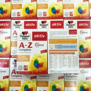 Viên uống Aktiv A-Z Depot Doppelherz 40 viên của Đức Doppelherz A-Z Depot Vitamin tổng hợp cho sức khỏe