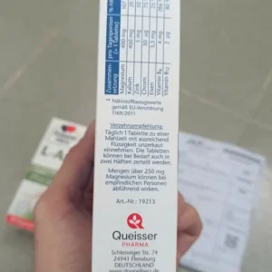 Viên uống Doppelherz Magnesium Kalium 400 hộp 30 viên của Đức Doppelherz Magie Kali 400 hộp 30 viên của Đức