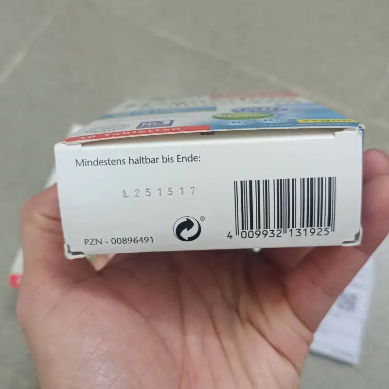 Viên uống Doppelherz Magnesium Kalium 400 hộp 30 viên của Đức Doppelherz Magie Kalium 400 hộp 30 viên của Đức