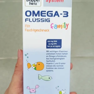 Doppelherz Omega 3 Flussig Family 250ml Siro bổ não cho trẻ