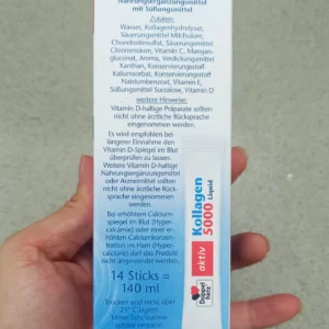 Doppelherz aktiv Kollagen 5000 Liquid - Collagen thủy phân dạng nước