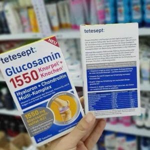 Glucosamin 1550 tetesept hop 40 vien