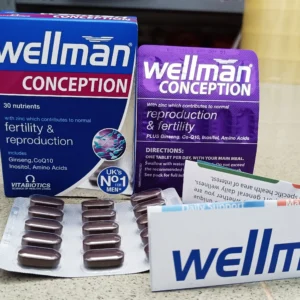 Hỗ trợ sinh sản cho nam giới Wellman Conception 30 viên