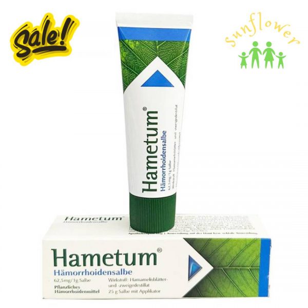 Kem Bôi Trĩ Hametum Hamorrhoidensalbe 25g của Đức