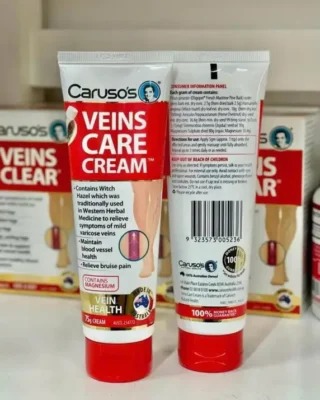 Kem bôi trị suy giãn tĩnh mạch Carusos Veins Care Cream 75g