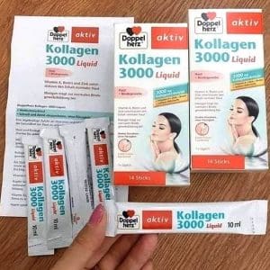 Kollagen 3000 liquid-Collagen dạng nước Hộp 14 gói